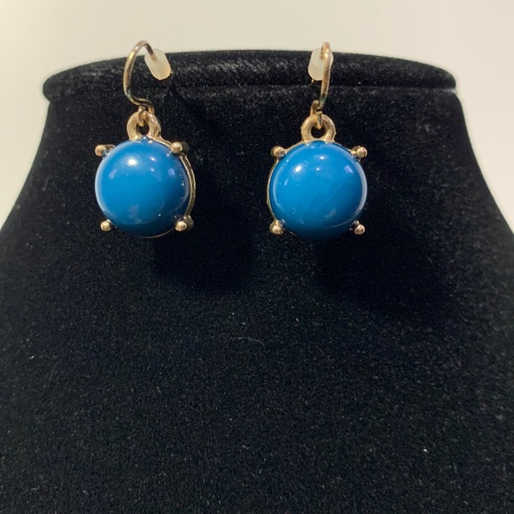 CHARMING CHARLIE teal and rhinestone set - Picture 2 of 7